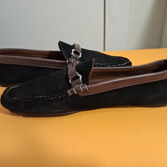 Men Allen Edmonds Pasadena USA  suede buckle driver loafers 10M shoes main image 12